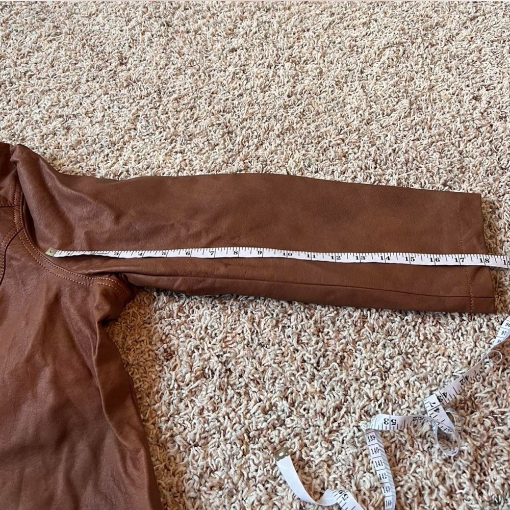 Clayton Dean Brown Leather Jacket - Picture 8 of 8